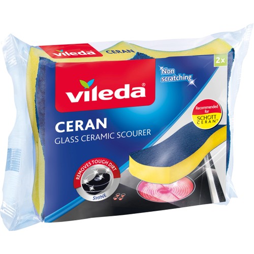 Glaskeramiksvamp 2-p Vileda