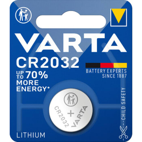 Litiumbatteri CR2032 1-p