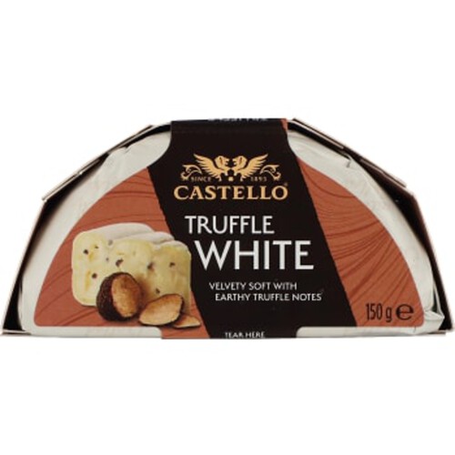 Vitmögelost Tryffel 150g Castello