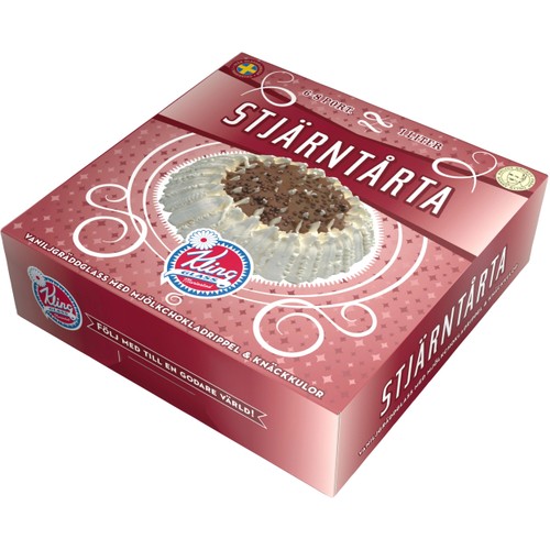 Stjärntårta 1000ml Kling Glass