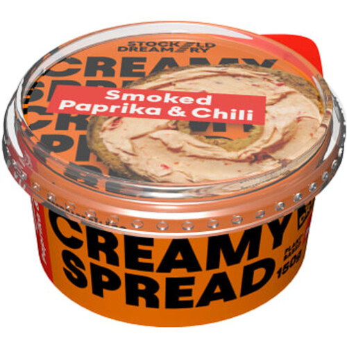Creamy spread rökt paprika chili 150g Stockeld Dreamery