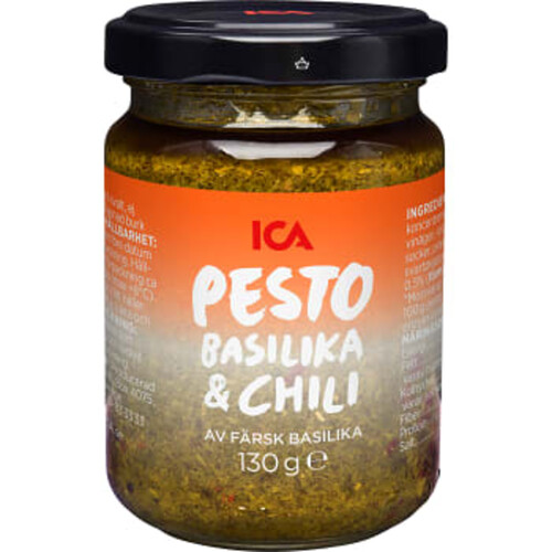 Pesto Basilika/Chili 130g ICA
