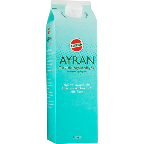Yoghurtdryck Ayran Turkisk 1000ml Larsa Foods