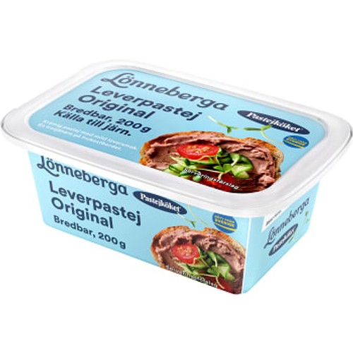 Leverpastej Bredbar 200g Pastejköket