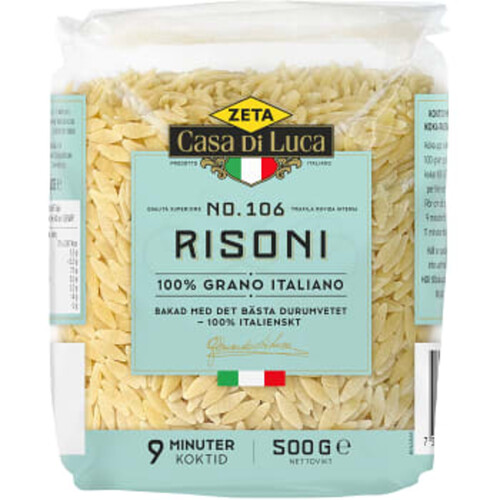 Risoni 500g Zeta