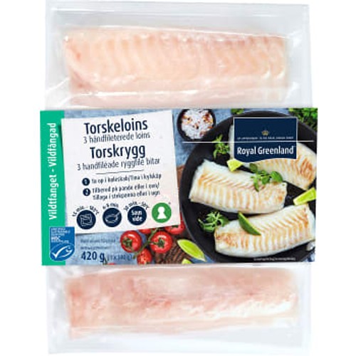 Torskryggfilé 420g Royal Greenland
