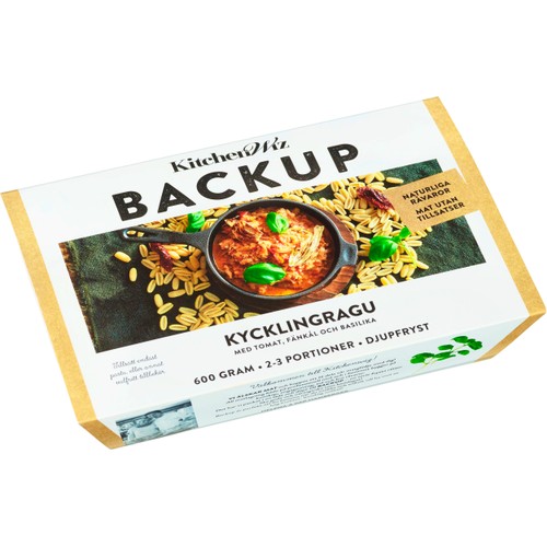 Kycklingragu Med Tomat Fänkål & Basilika 600g Kitchenwiz Backup