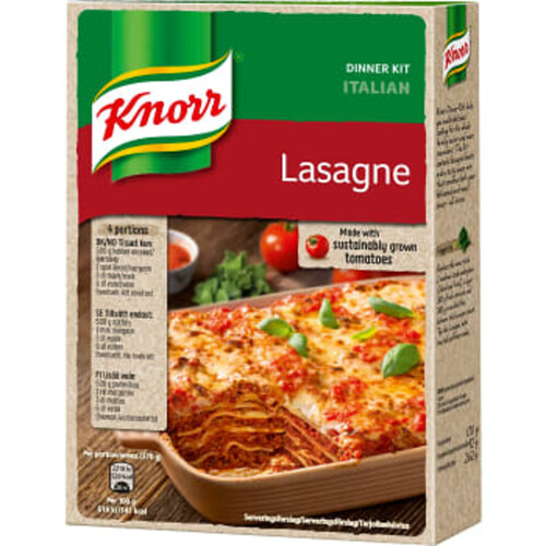 Lasagne 4 portioner 262g Knorr