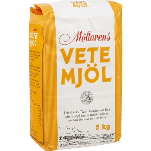 Vetemjöl 5kg Möllarens