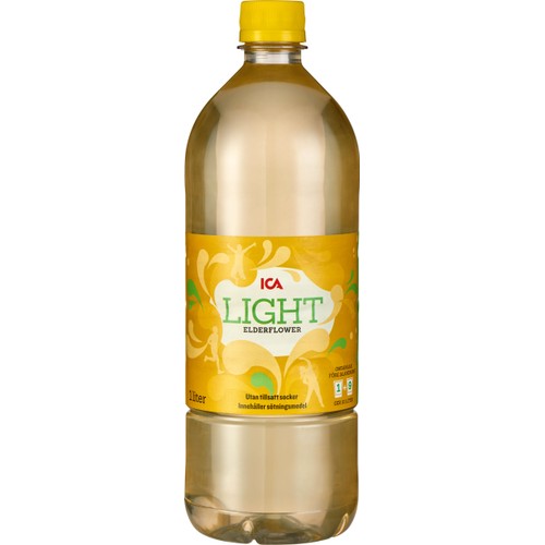 Lightdryck Fläder 1l ICA