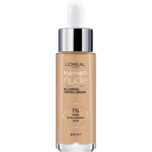 Foundation True Match Nude Plumping Tinted Serum Light 2,3 30ml L’Oréal Paris