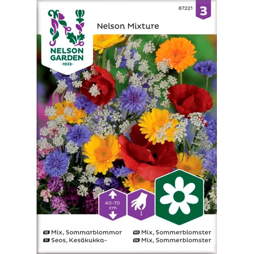 Sommarblommor Mix 1-p Nelson Garden