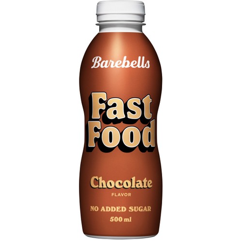 Måltidsersättning Dryck Fast Food Chocolate 500ml Barebells