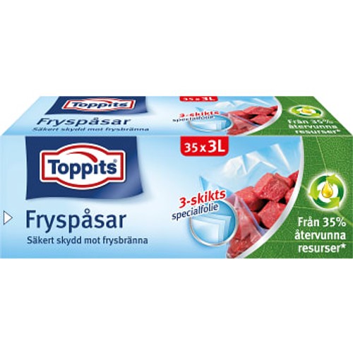 Fryspåsar 3l 35-p Toppits