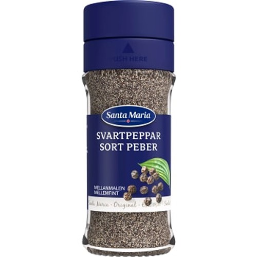 Svartpeppar Mellanmalen 30g Santa Maria
