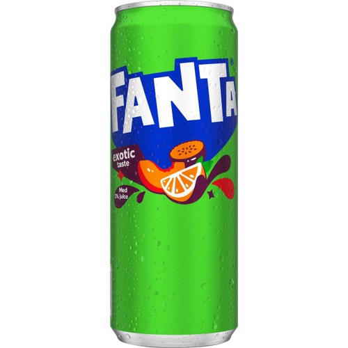 Läsk Fanta Exotic 33cl