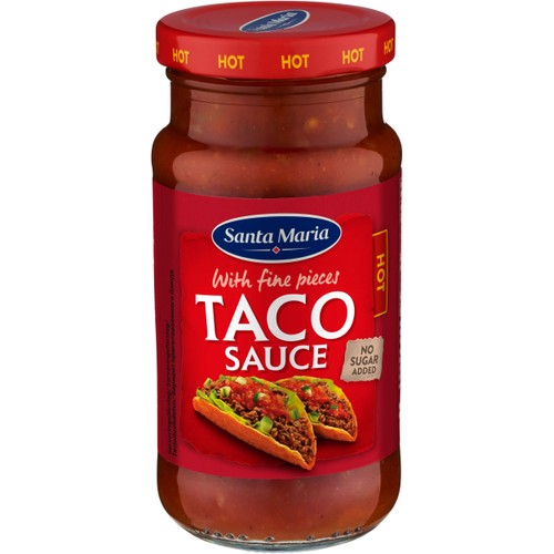 Taco sauce Hot 230g Santa Maria
