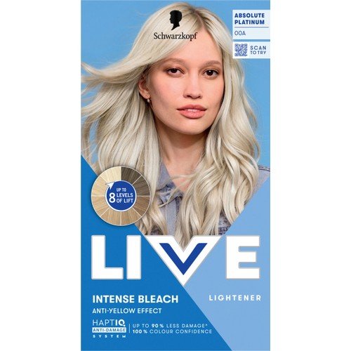 Hårfärg 00A Absolute Platinum 1-p Schwarzkopf Live