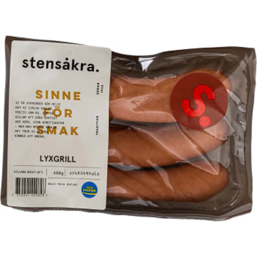 Lyxgrill 69% Kötthalt 440g Stensåkra