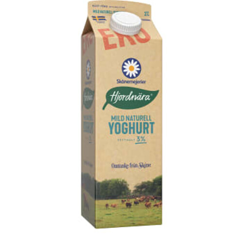 Yoghurt Mild Naturell 3% 1000g KRAV Skånemejerier