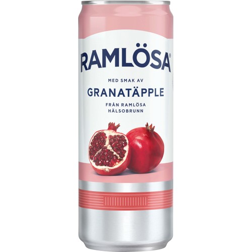 Vatten Kolsyrat Granatäpple 33cl Ramlösa