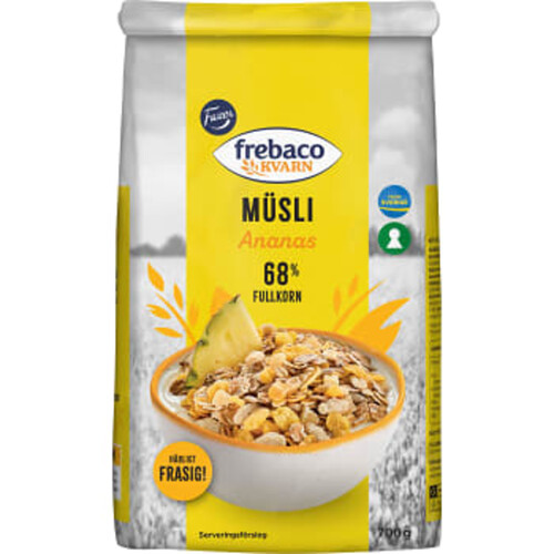 Müsli Ananas 700g Frebaco