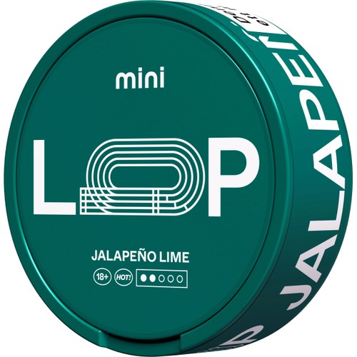 Nikotinpåse Loop Jalapeno Lime Mini 9g 1-p Loop