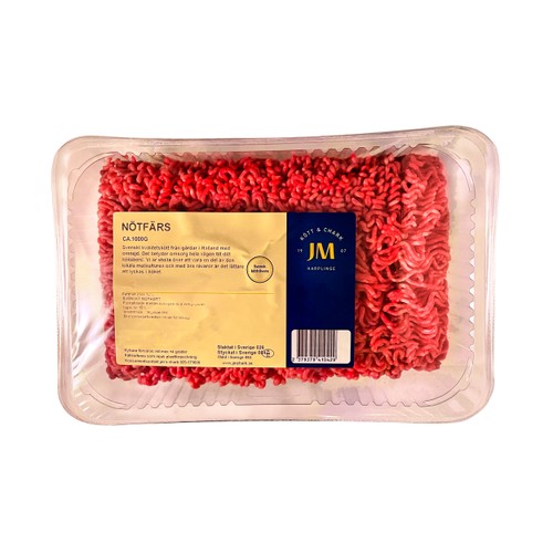 Nötfärs ca 1kg JMs Kött & Chark