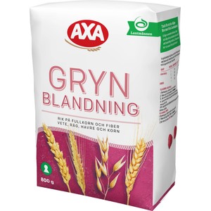 Grynblandning 800g AXA