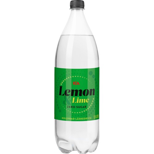 Läsk Citron Lime Sockerfri 1.5l ICA