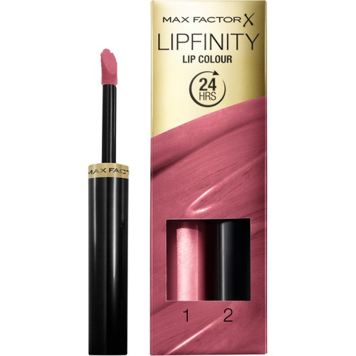 Läppstift + Top Coat Essential Burgundy 2,3ml Max Factor