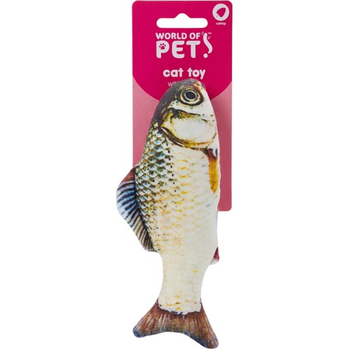 Kattleksak Fiskformad Med Kattmynta 1st World Of Pets