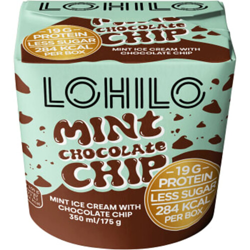 Glass Mint Chocolate Chip 350ml LOHILO
