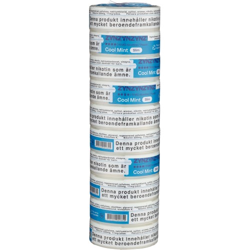 Zyn Cool Mint Slim 11mg S4 Stock