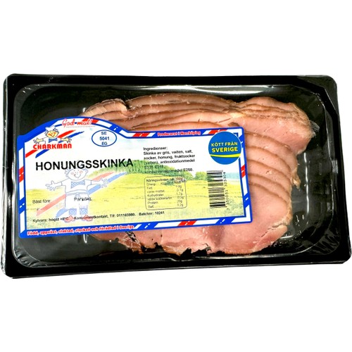 Honungsskinka Välrökt Skivad 140g Charkman