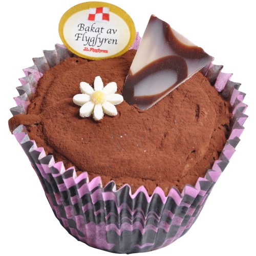 Belgisk Chokladmuffin 140g Flygfyren Bageri