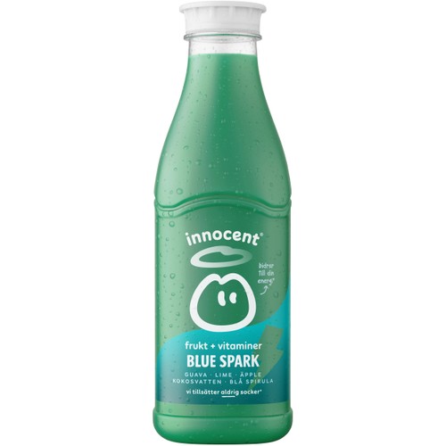 Juice Blue Spark Guava Lime Äpple 750ml Innocent