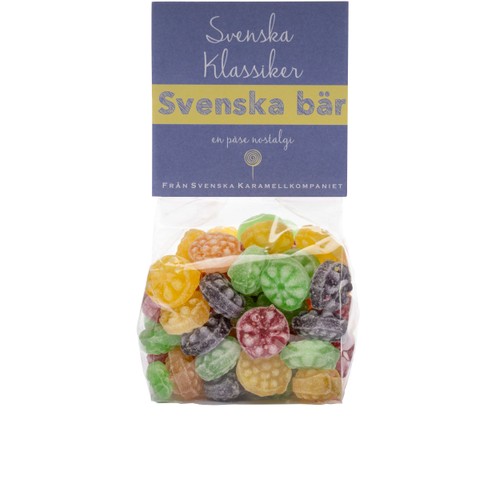 Karameller Svenska Bär 200g Svenska Karamellkompaniet