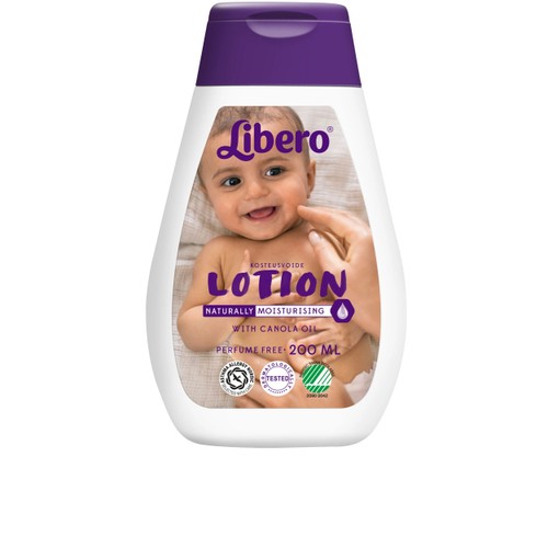 Barnlotion Oparfymerad 200ml Miljömärk Libero