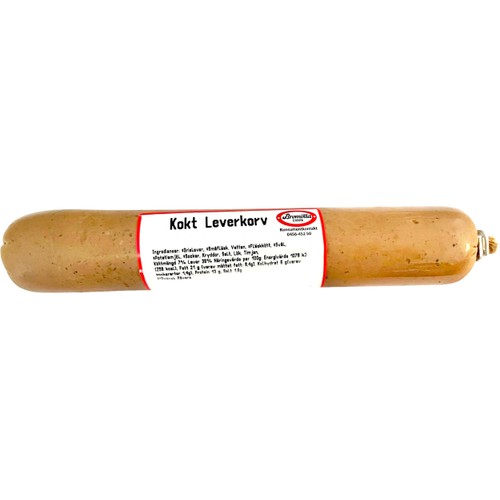 Leverkorv Kokt ca 180g Bromölla Chark