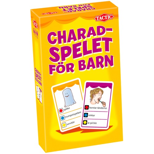 Charadspelet för barn - resespel  Tactic