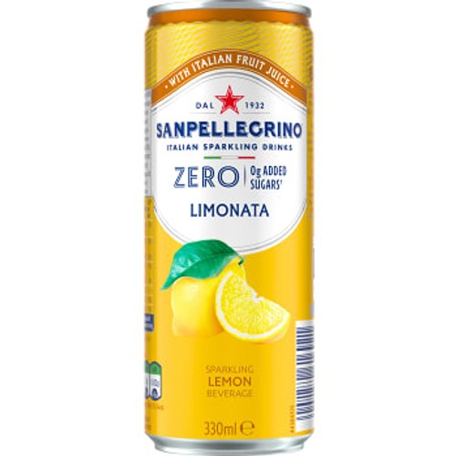 Läskedryck Zero Limonata 33cl San Pellegrino