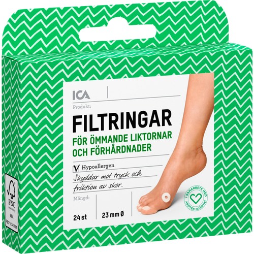 Filtringar 24-p ICA Hjärtat