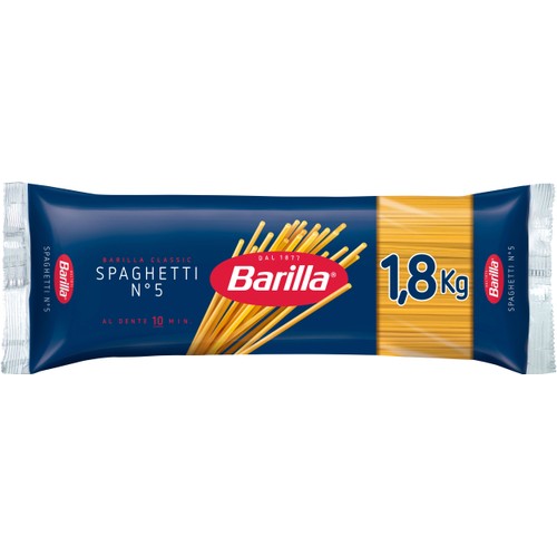 Pasta Spaghetti 1,8kg  Barilla