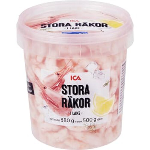 Räkor Stora i Lake 500g ICA