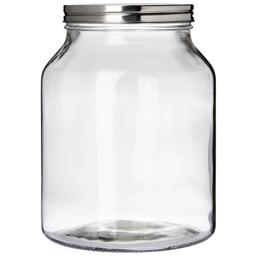 Glasburk med Silverlock 16x21cm ICA