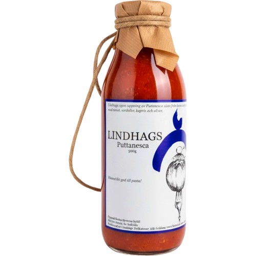Puttanesca 500g Lindhags