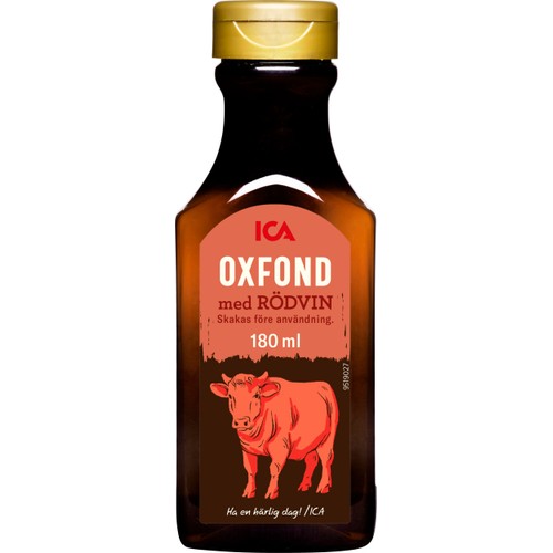 Oxfond med rödvin 180ml ICA