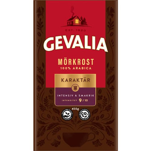 Kaffe Karaktär Mörkrost 450g Gevalia