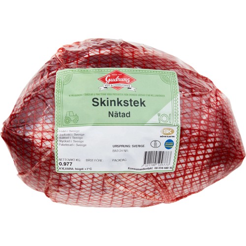 Skinkstek Nätad ca 900g Gudruns